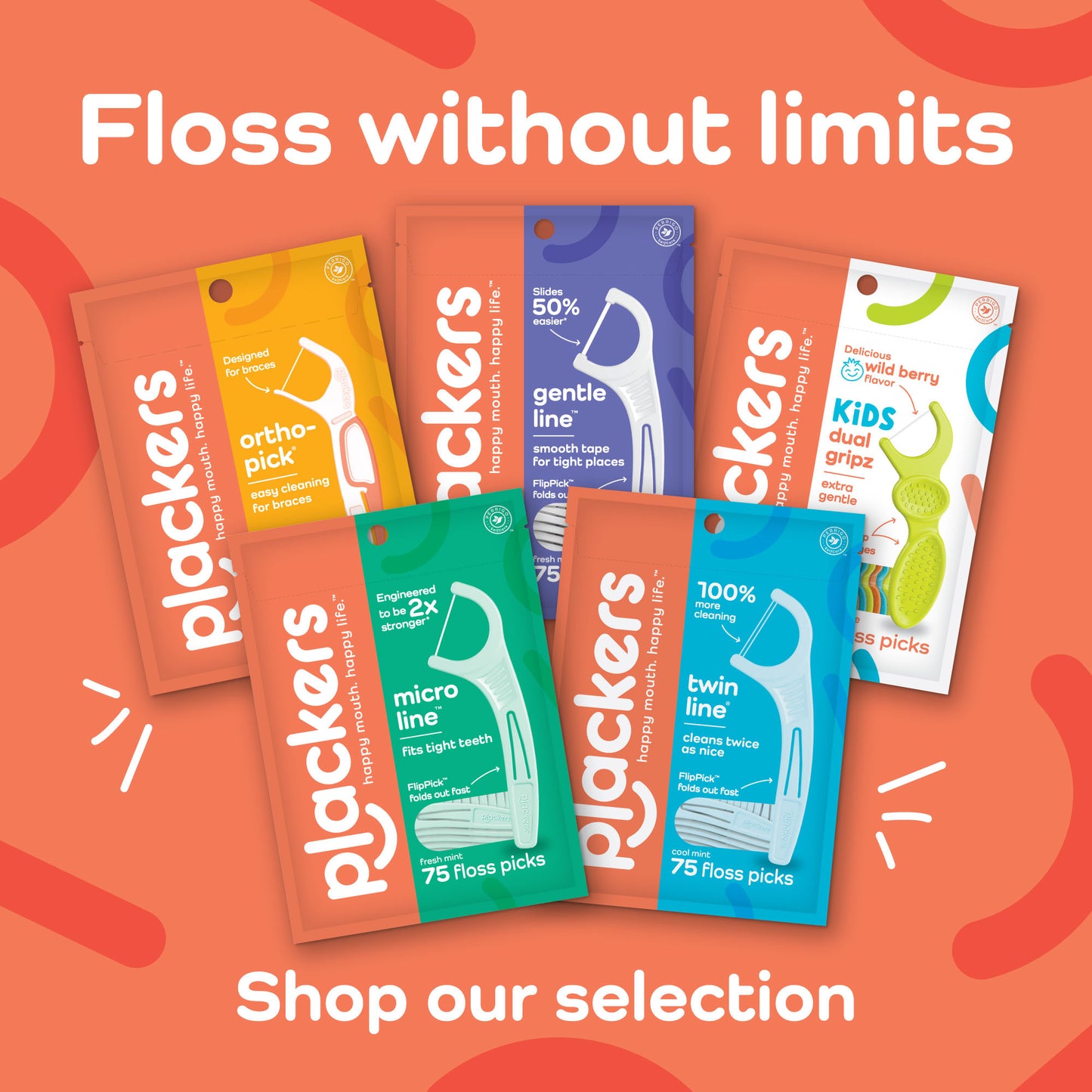Floss without limits. Shop our selection