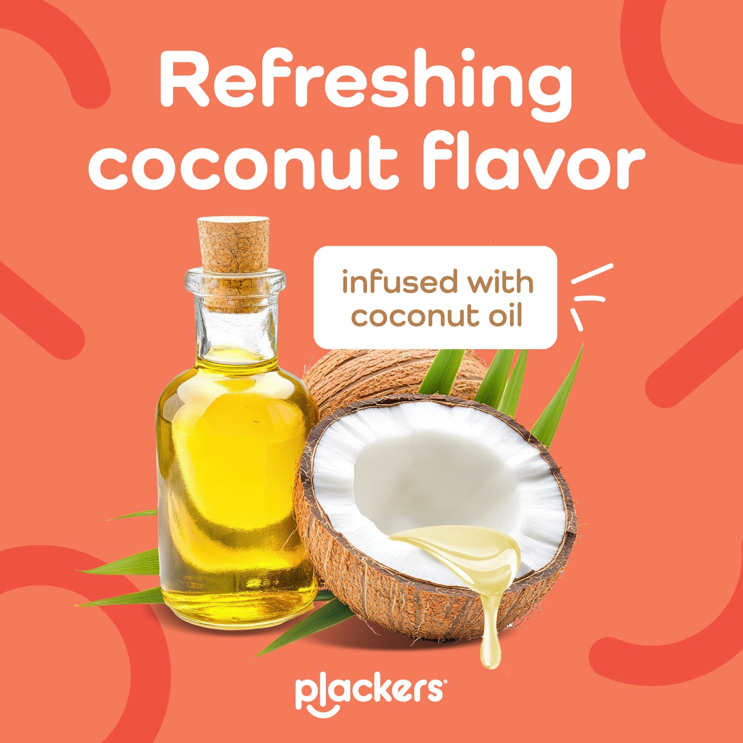 gum defense infused with coconut oil