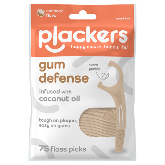 gum defense infused with coconut oil