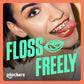 Plackers OrthoPick® Floss Picks Designed for Braces, Tuffloss® Made Without PTFE, FlipPick® Clean Between Brackets