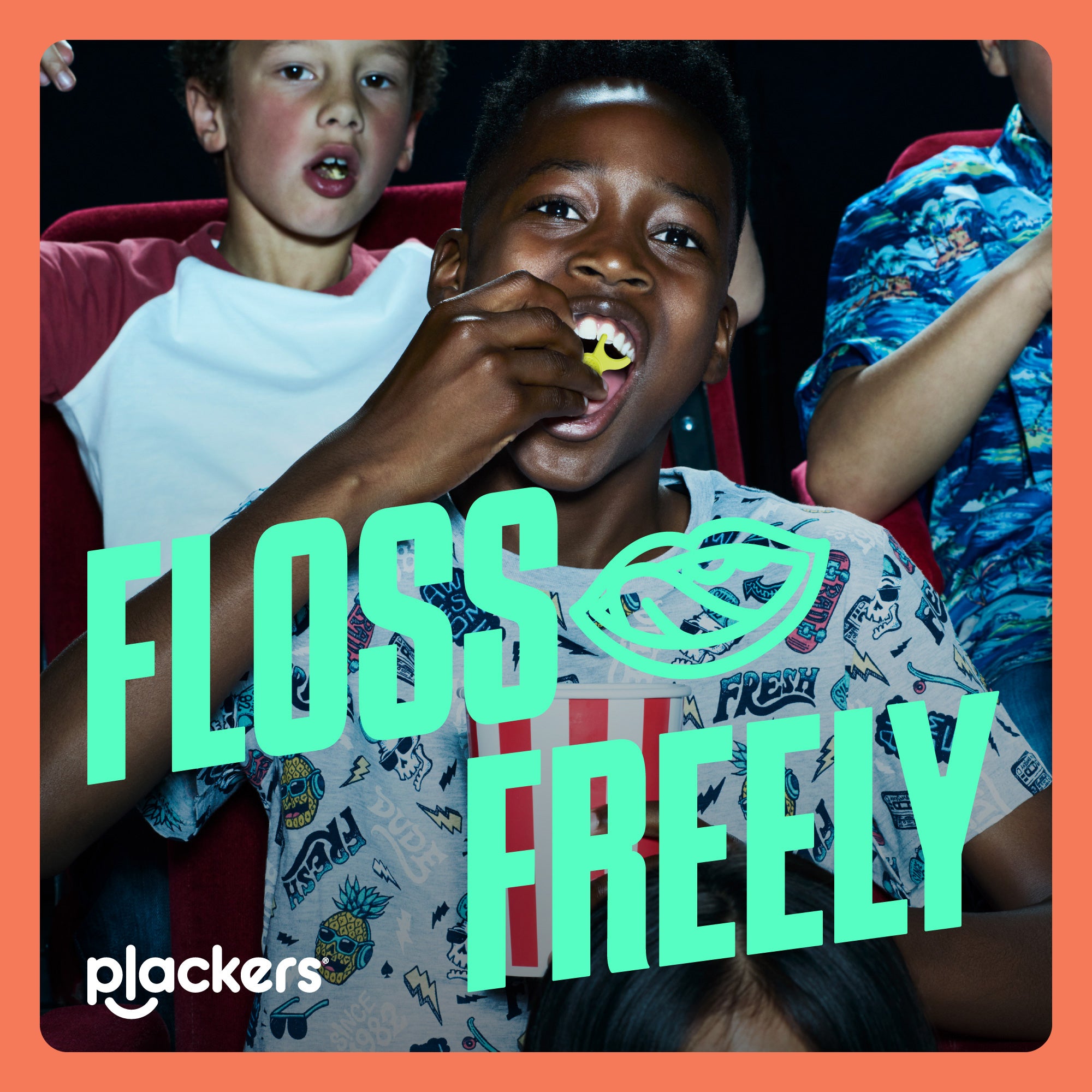 Plackers® Kids Dual Gripz™ Floss Picks, Gentle, Tuffloss® Made Without