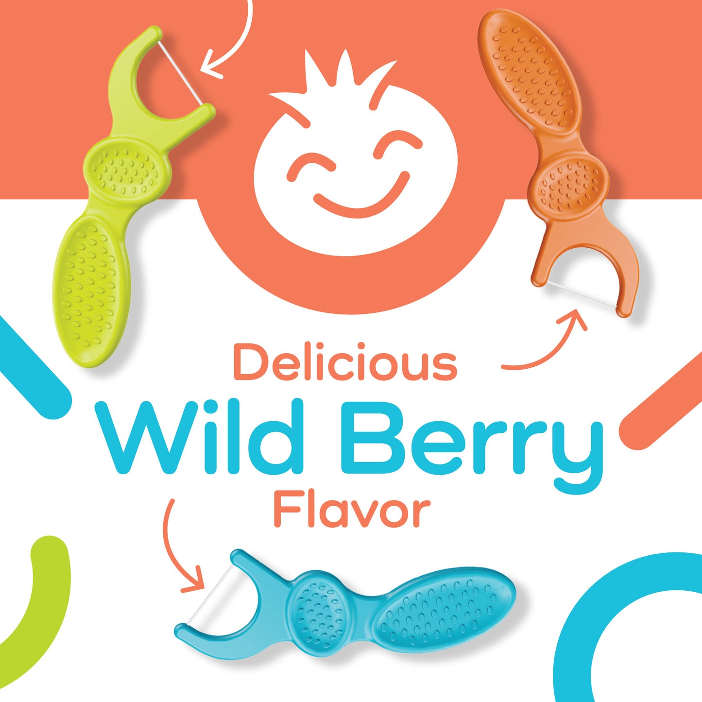 Delicious Wild Berry flavor