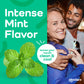 Plackers® Micro Line® Floss Picks - Intense Mint, Floss Fiber Made Without PTFE